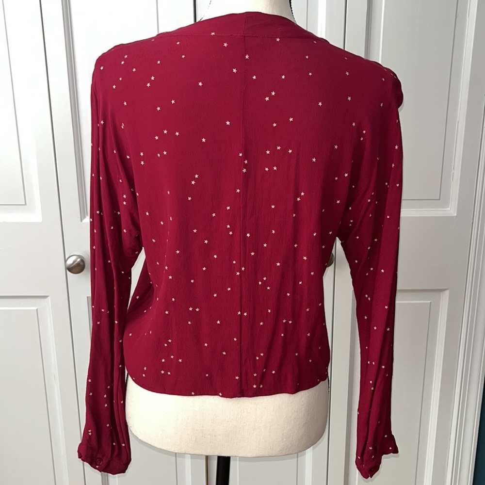 Rails Sloane Rouge Gradient Stars Top View 4